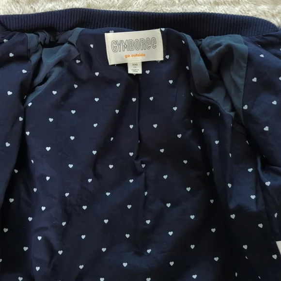 GYMBOREE | Faux Fur Navy Jacket - Picture 6 of 12